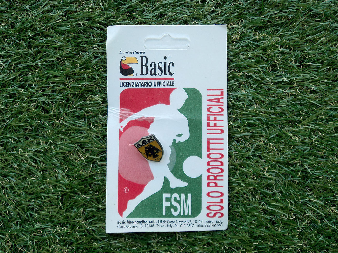 1993-1995 AEK Athens Official Basic pin (2)