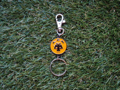 AEK Athens 90's Keychain "AEK FC"