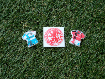 1996-1997 Middlesbrough Set of 3 Fridge magnets