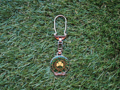 Panathinaikos 90's keychain "Panathinaikos FC" - Green