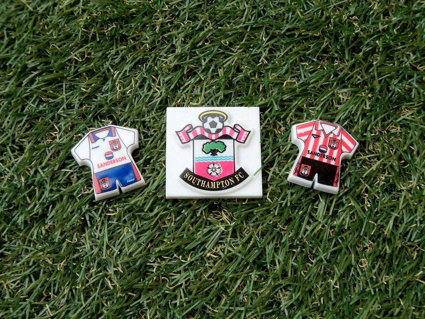 1996-1997 Southampton Set of 3 Fridge magnets