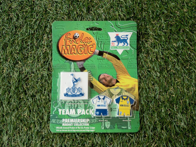 1996-1997 Totenham Set of 3 Fridge Magnets