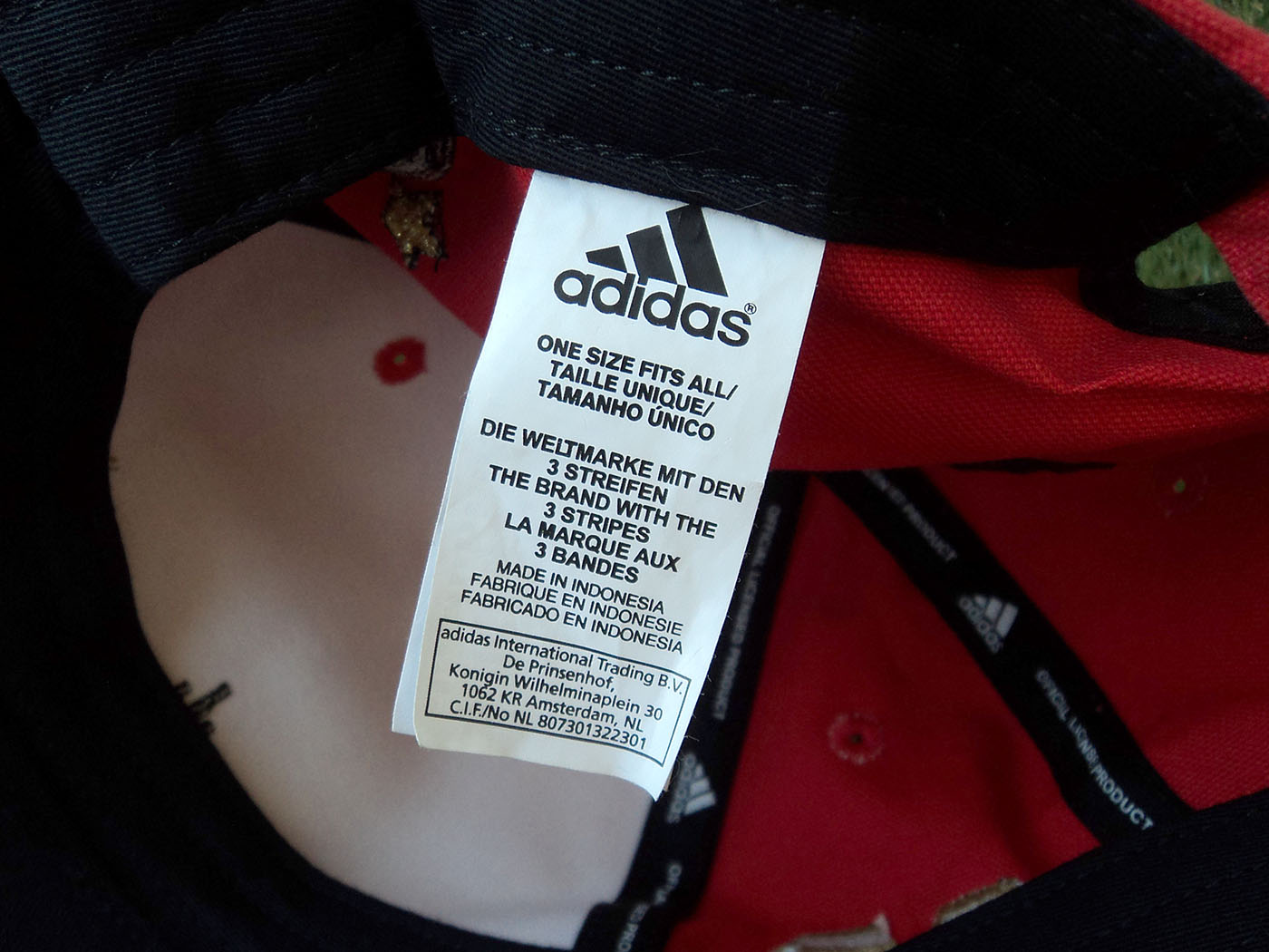 2005-2006 Μίλαν "Κακά Νο22" Adidas καπέλο