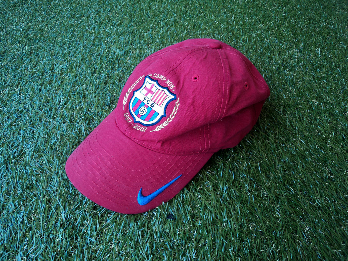2007 Μπαρτσελόνα "Καμπ Νου 1957-2007" Nike καπέλο