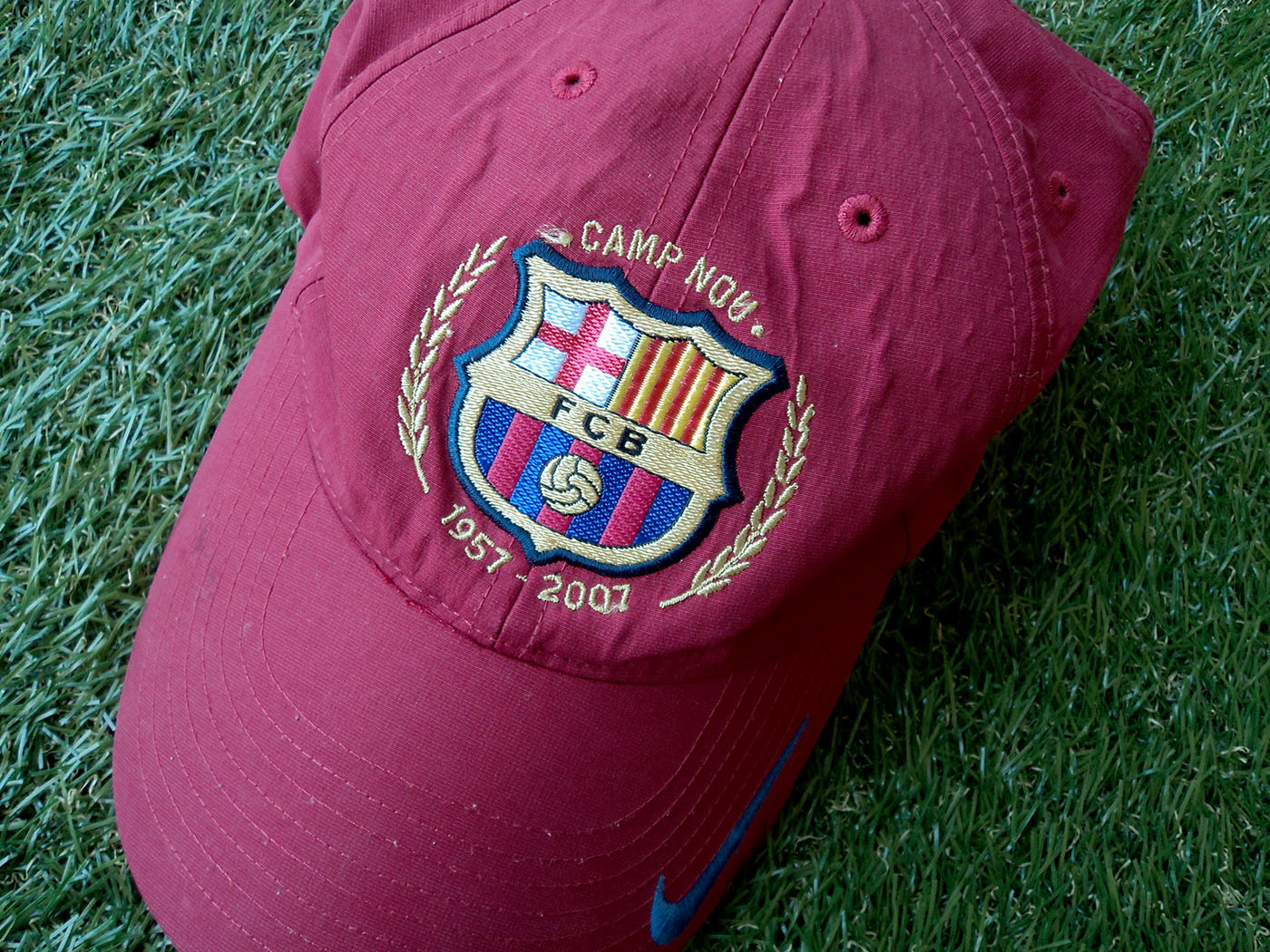 2007 Μπαρτσελόνα "Καμπ Νου 1957-2007" Nike καπέλο
