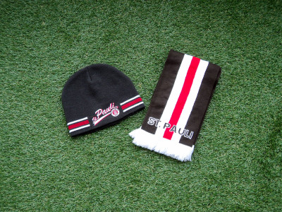 St.Pauli scarf & beanie set 