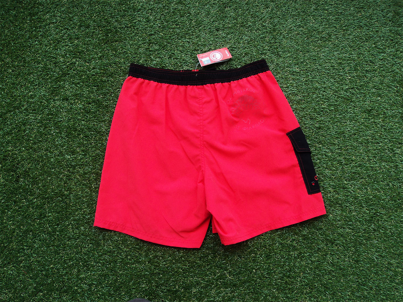 Olympiakos Official Apple swimshorts - Large