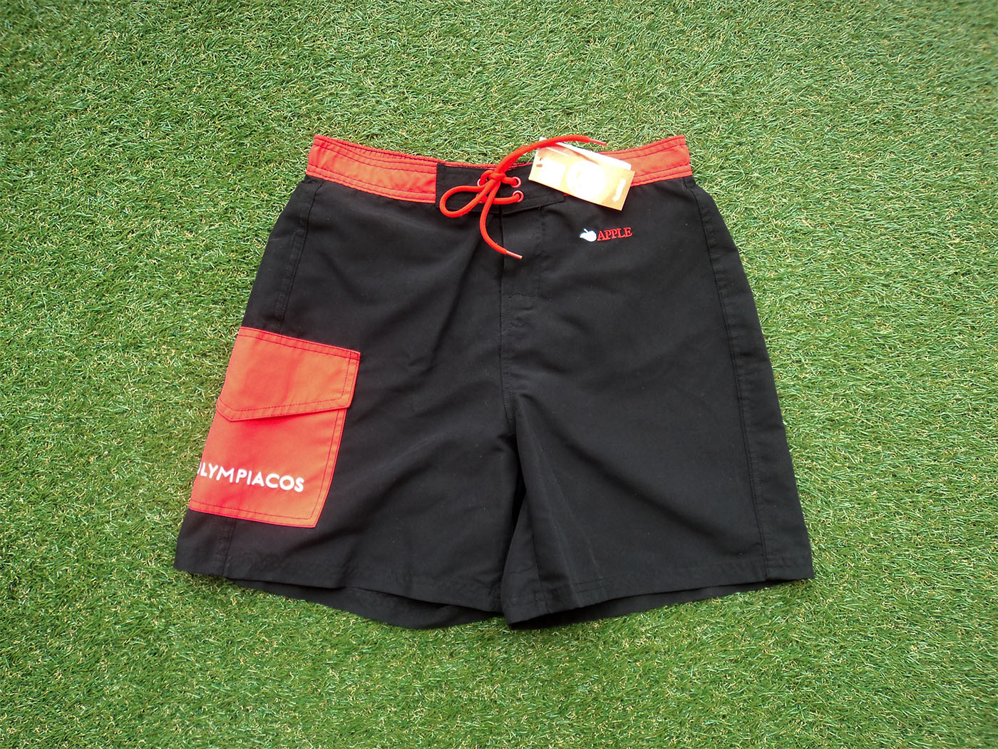 Olympiakos Official Apple swimshorts  - Multiple sizes