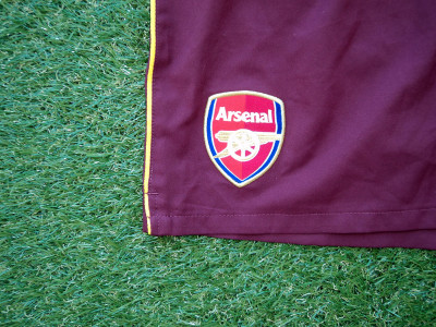 2010-2013 Arsenal away shorts - Small