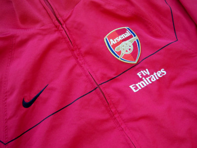 2008-2009 Arsenal training/warm up jacket - Small