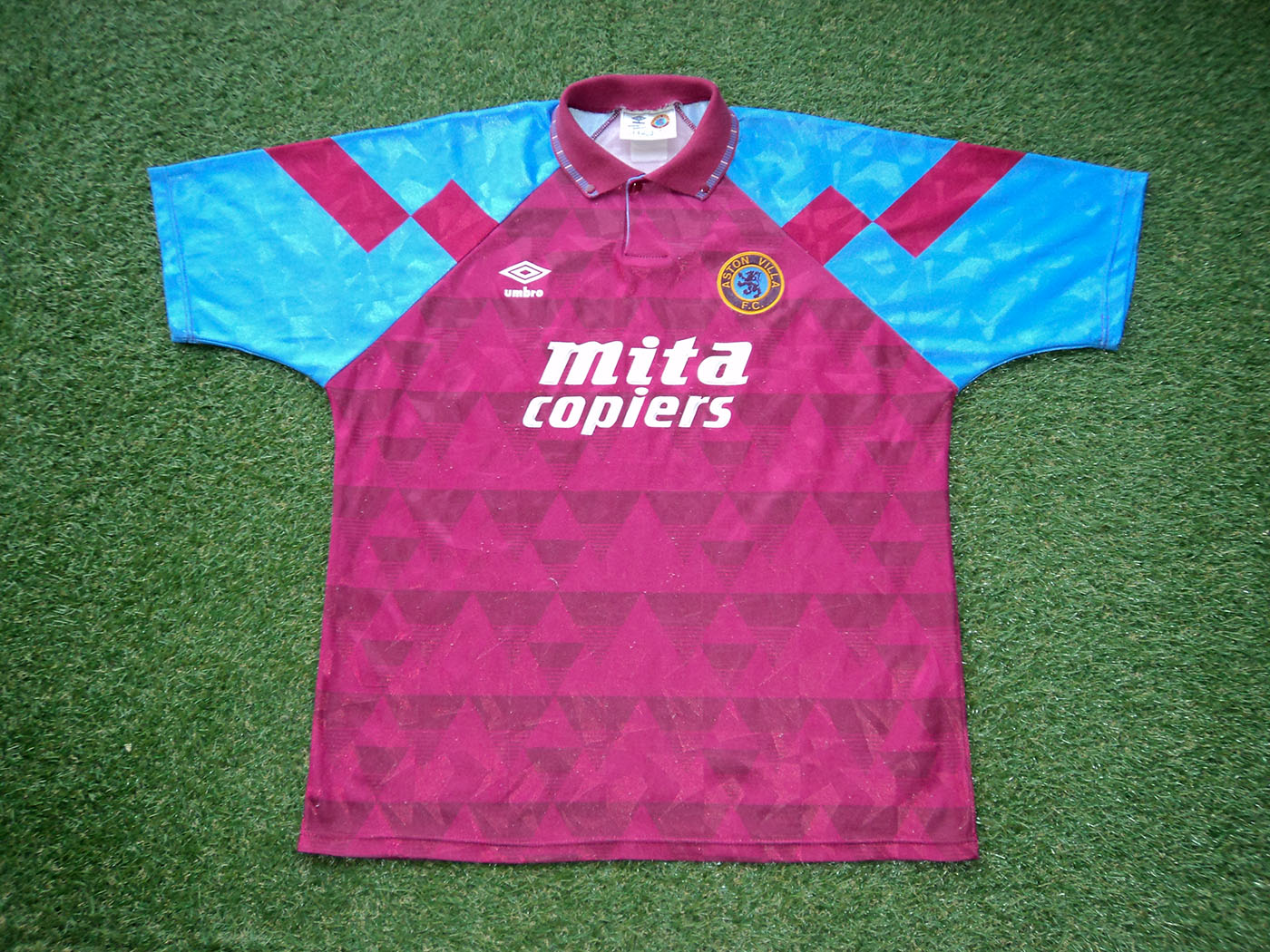 1990-1992 Άστον Βίλα εντός έδρας φανέλα - XLarge