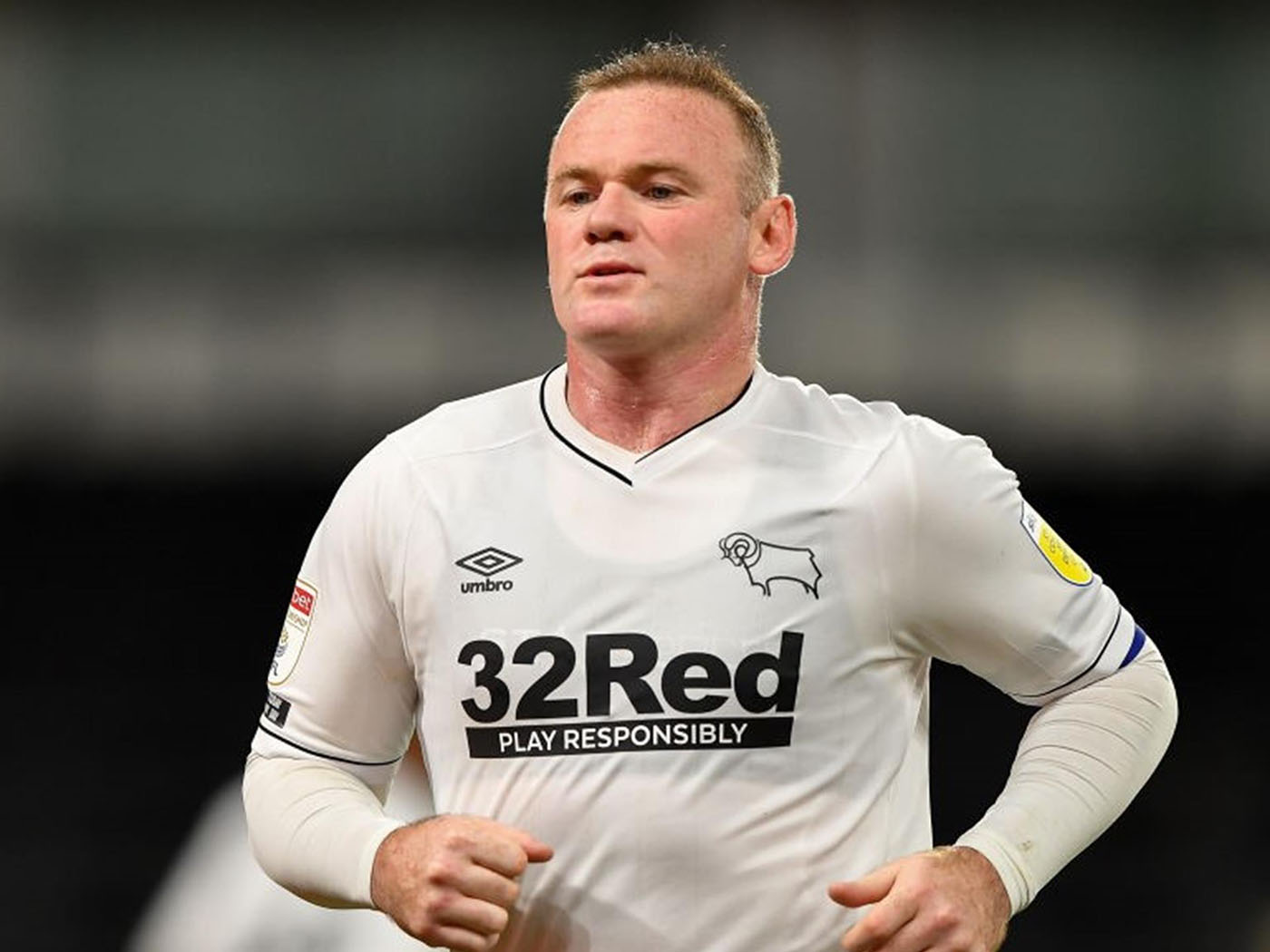 2020-2021 Derby County home shirt - Small