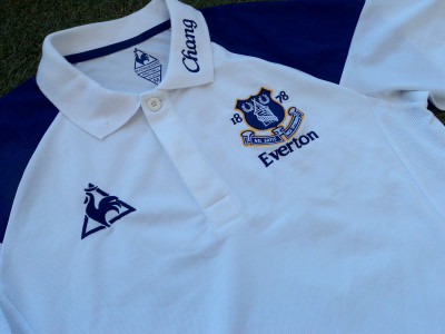 2011-2012 Everton Polo shirt - Medium