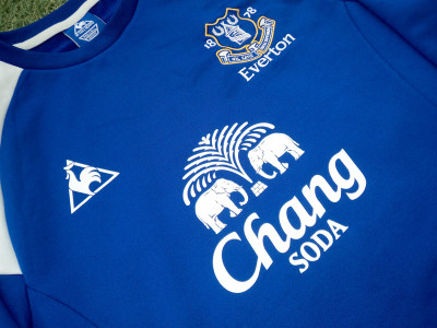 2011-2012 Everton training jumper - Large