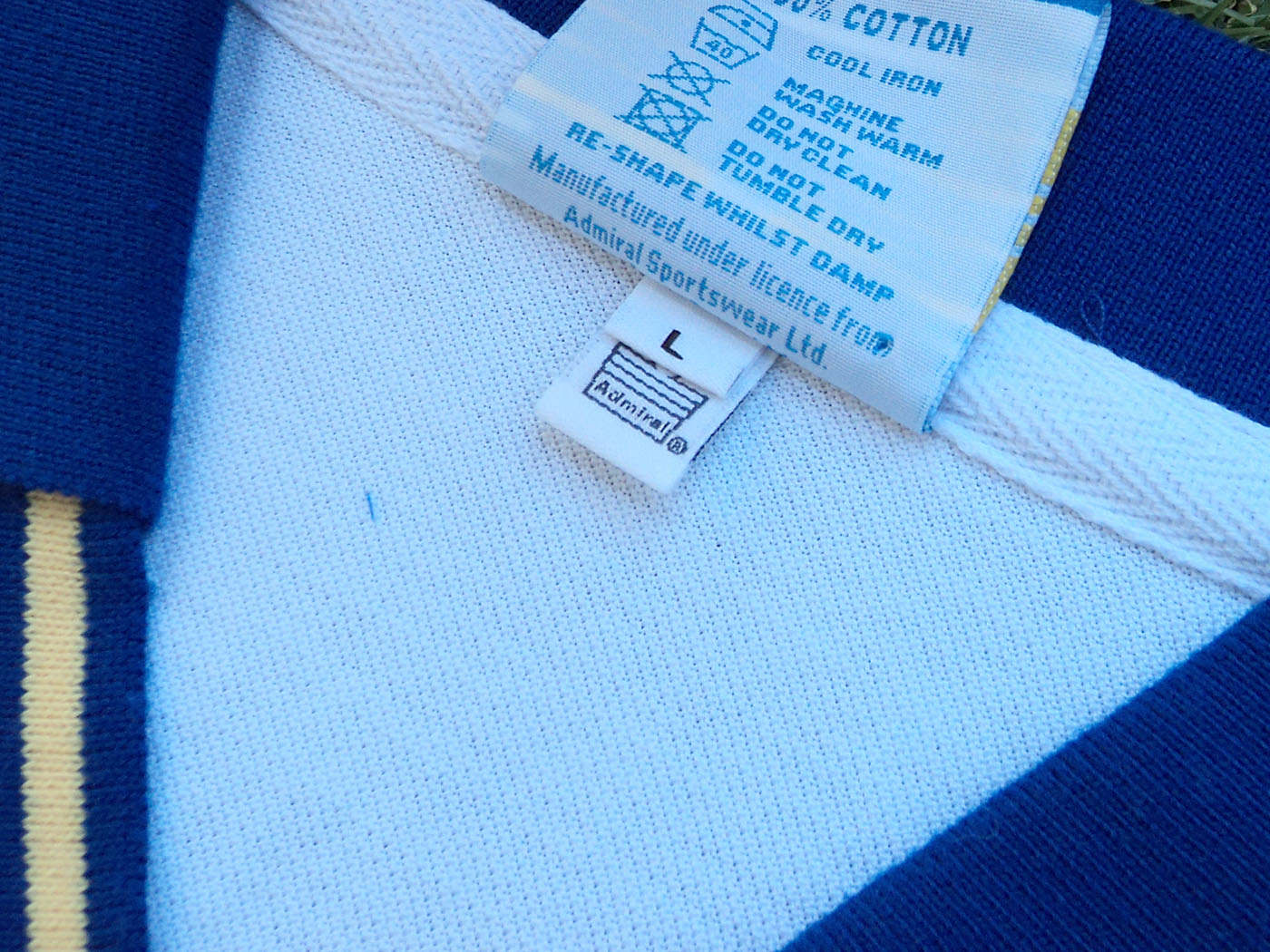 1978-1979 Leeds United Official Reissued home shirt - Large