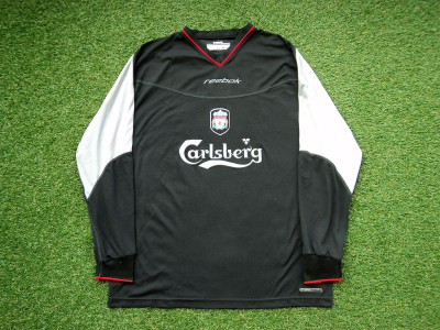 2002-2004 Liverpool LS away shirt - Large