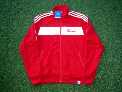 Λίβερπουλ "I love Liverpool" Adidas Originals ζακέτα - Medium (Size 50)