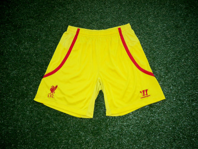 2014-2015 Liverpool away shorts - Large