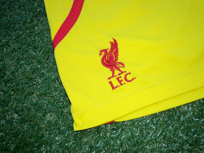 2014-2015 Liverpool away shorts - Large