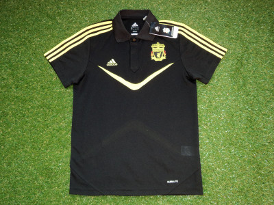 2010-2011 Liverpool Europa League polo shirt - Small (34" - 36")