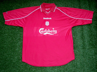 2000-2002 Liverpool home shirt - XLarge (46" - 48")