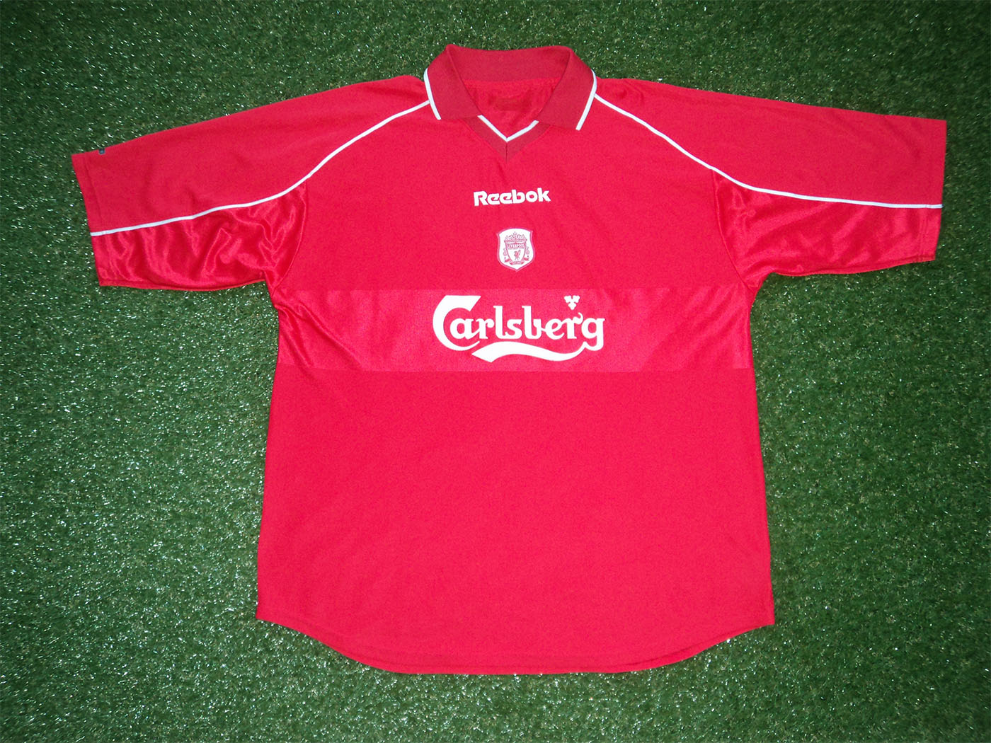 2000-2002 Λίβερπουλ εντός έδρας φανέλα - XLarge (46'' - 48") (2)