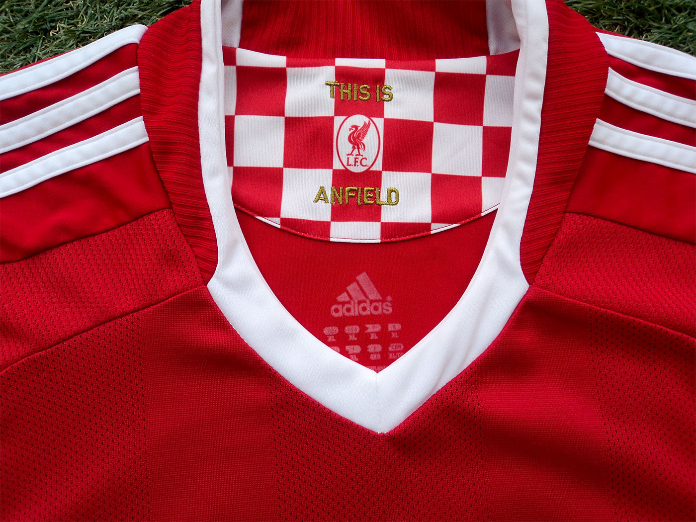 2008-2010 Λίβερπουλ Μακρυμάνικη εντός έδρας φανέλα - XLarge