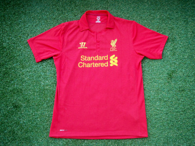 2012-2013 Liverpool home shirt - XLarge