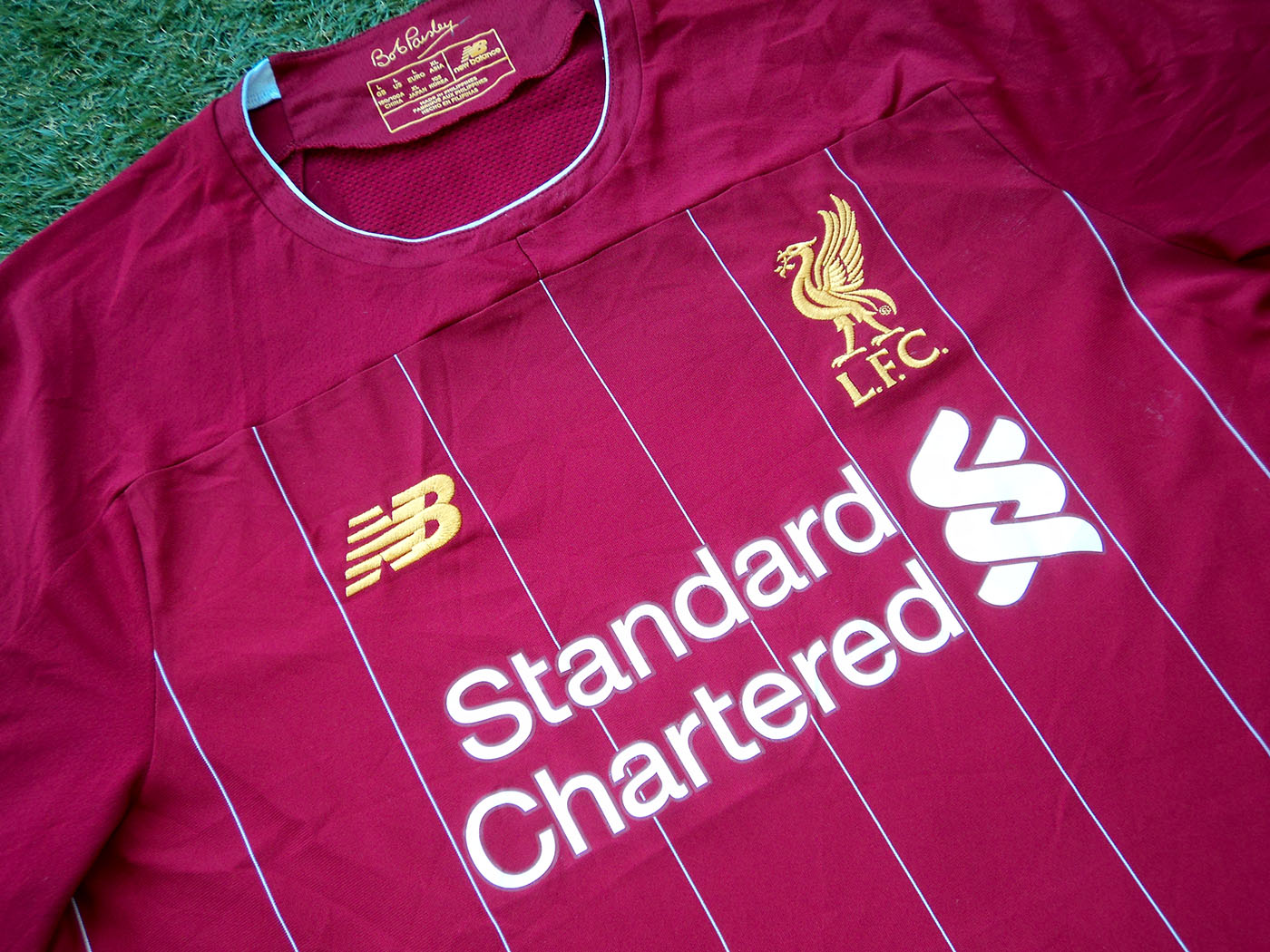 2019-2020 Λίβερπουλ εντός έδρας φανέλα - Large