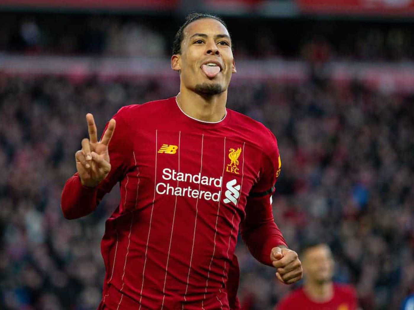 2019-2020 Λίβερπουλ εντός έδρας φανέλα - Large