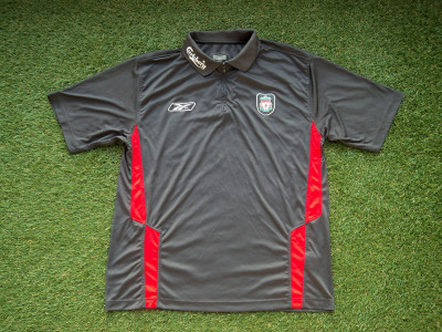 2004-2005 Liverpool polo shirt - XLarge