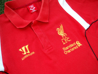 2012-2013 Liverpool polo shirt - Medium