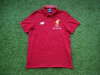 2017-2018 Liverpool "125 Years" polo shirt - Medium