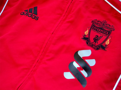 2010-2011 Liverpool Presentation Track Top - Large
