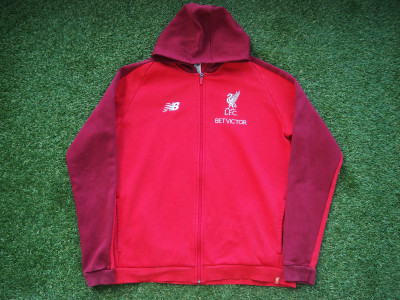 2018-2019 Liverpool zipped hoodie - XLarge