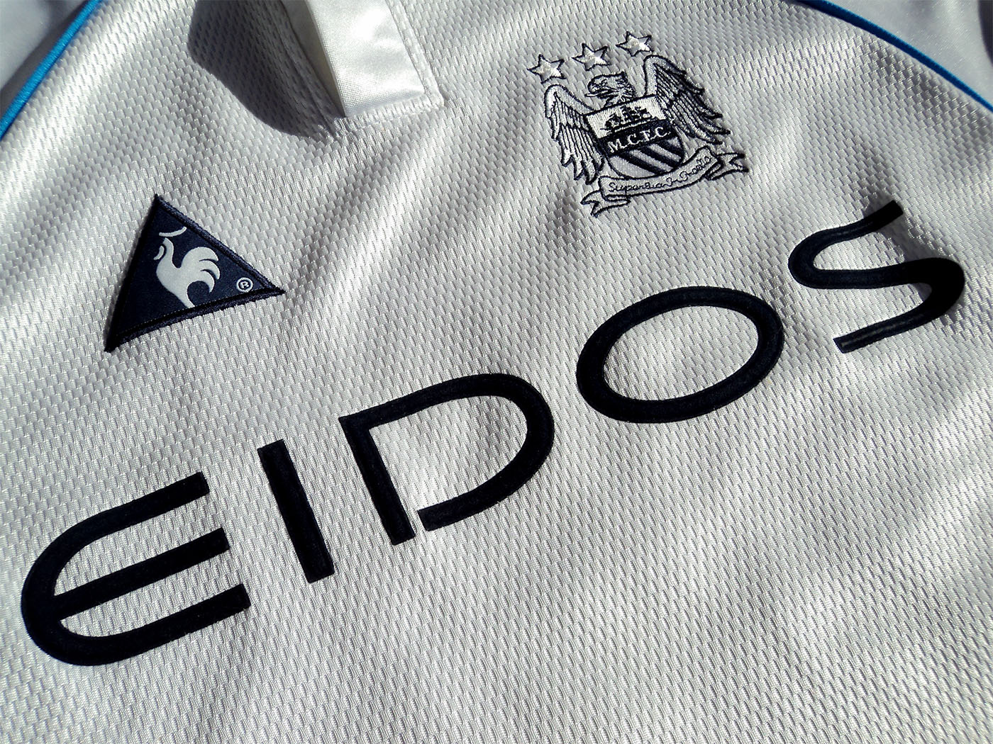 1999-2000 Μάντσεστερ Σίτι εκτός έδρας φανέλα - XLarge (46'' - 48'')