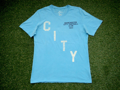 2017-2018 Manchester City t-shirt - Medium (2)