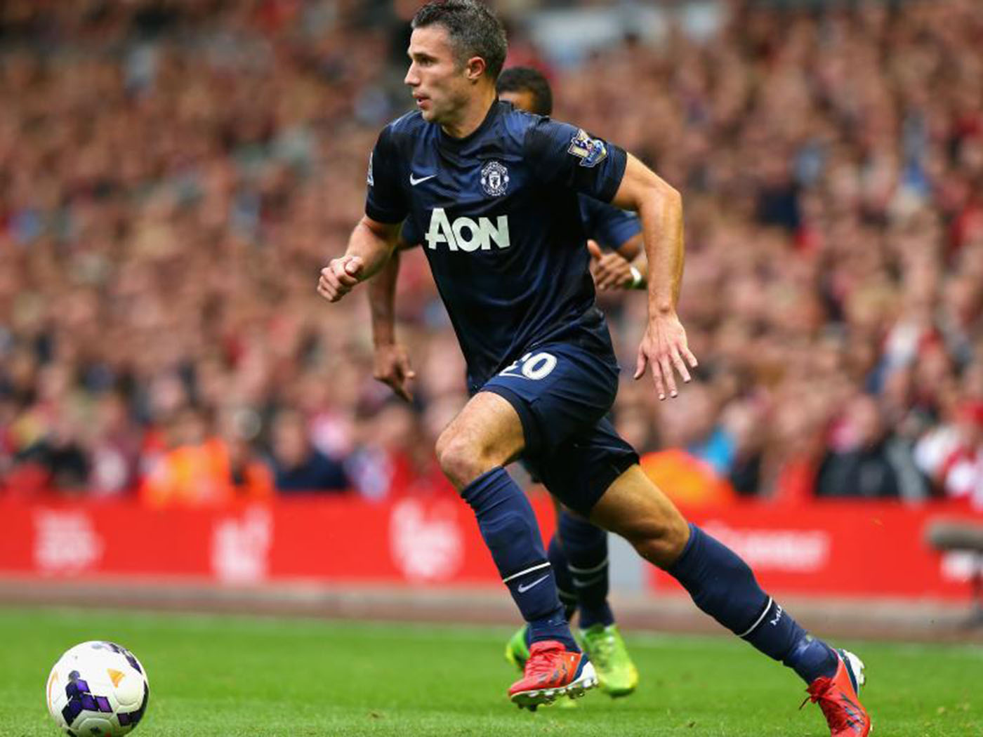 2013-2014 Manchester United away shirt - Medium