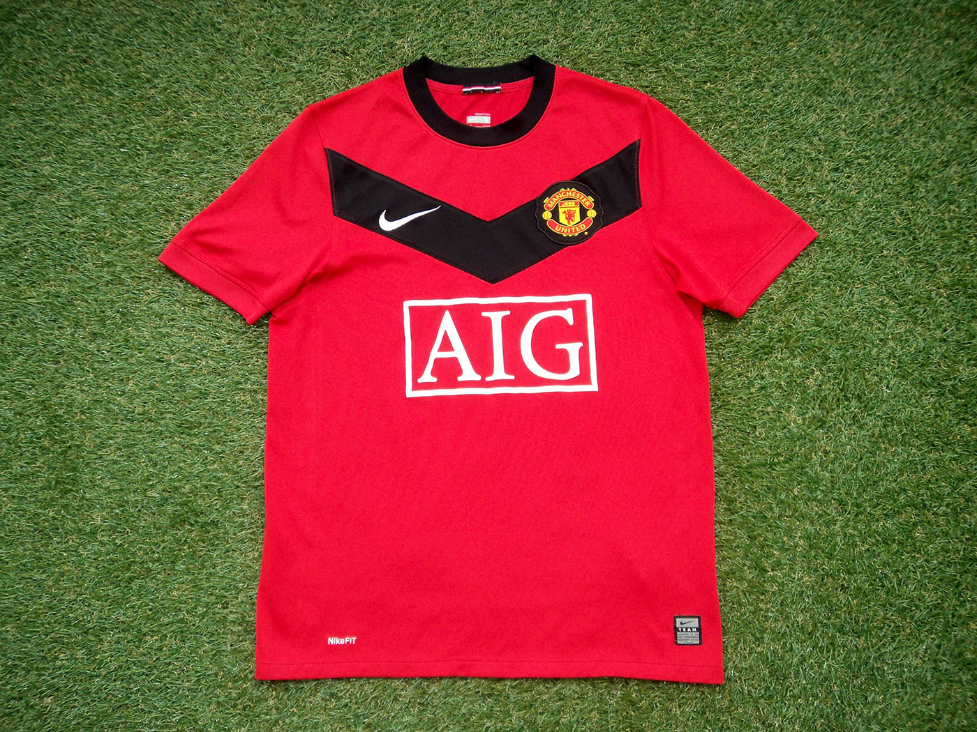 2009-2010 Manchester United home shirt Nr41 Macheda - Small