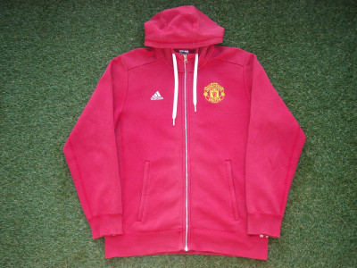2016-2017 Manchester United hooded track jacket - Medium