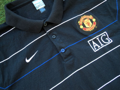 2008-2009 Manchester United polo shirt - XXLarge