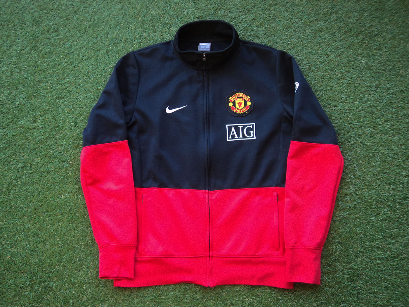 2009-2010 Μάντσεστερ Γιουνάιτεντ ζακέτα - Medium (2)