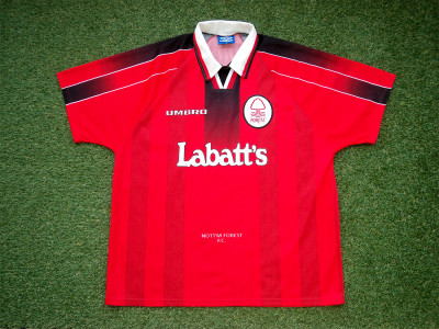 1996-1997 Nottingham Forest home shirt - XXLarge