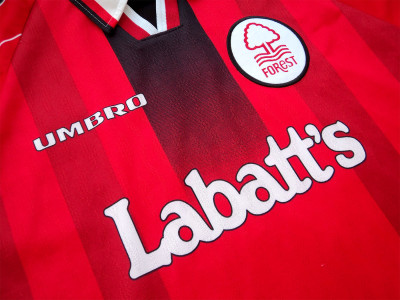 1996-1997 Nottingham Forest home shirt - XXLarge