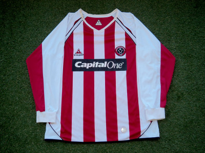 2006-2007 Sheffield United LS home shirt - XLarge(46"-48")