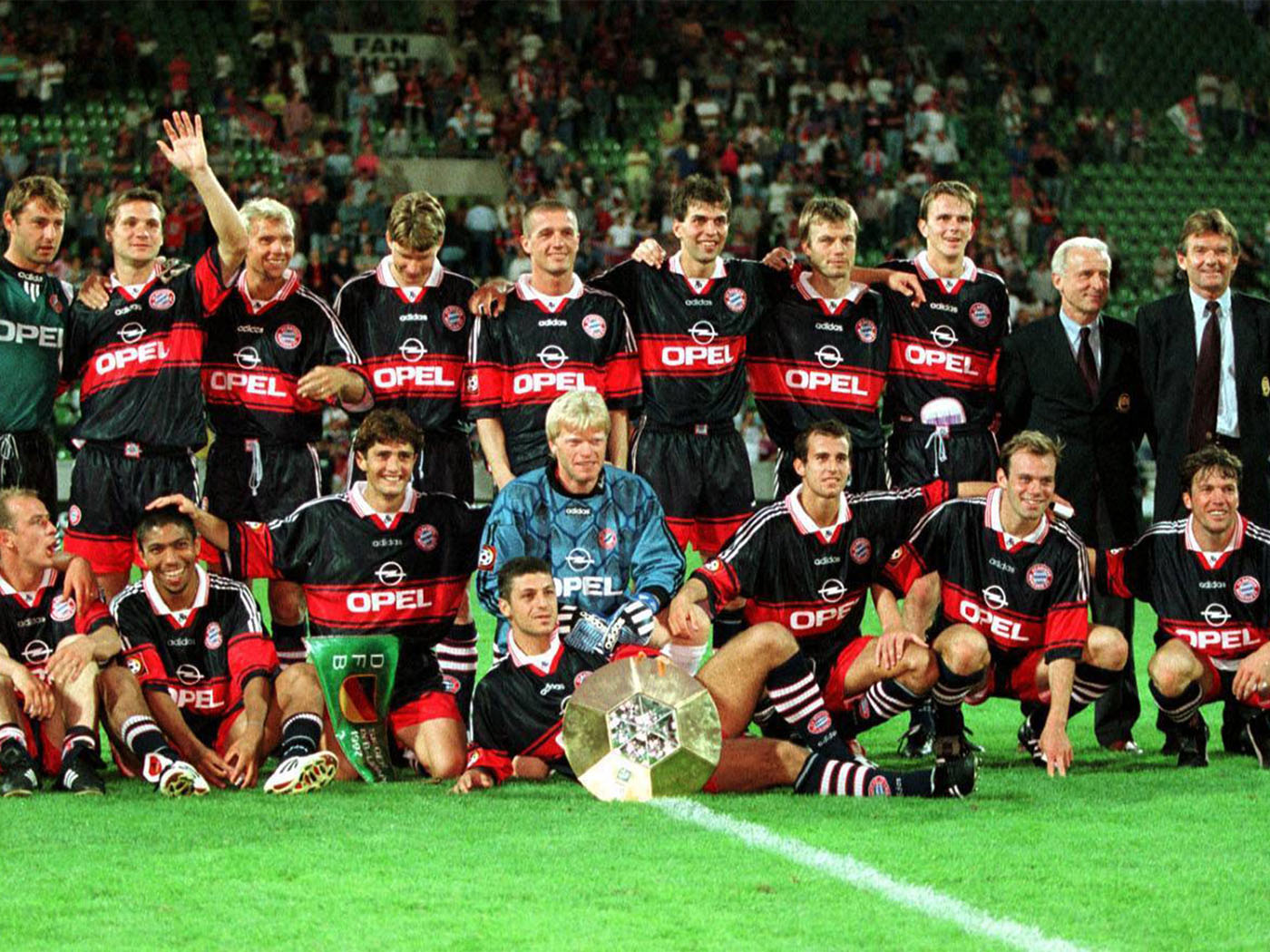 1997-1999 Μπάγερν Μονάχου εκτός έδρας φανέλα - XXLarge