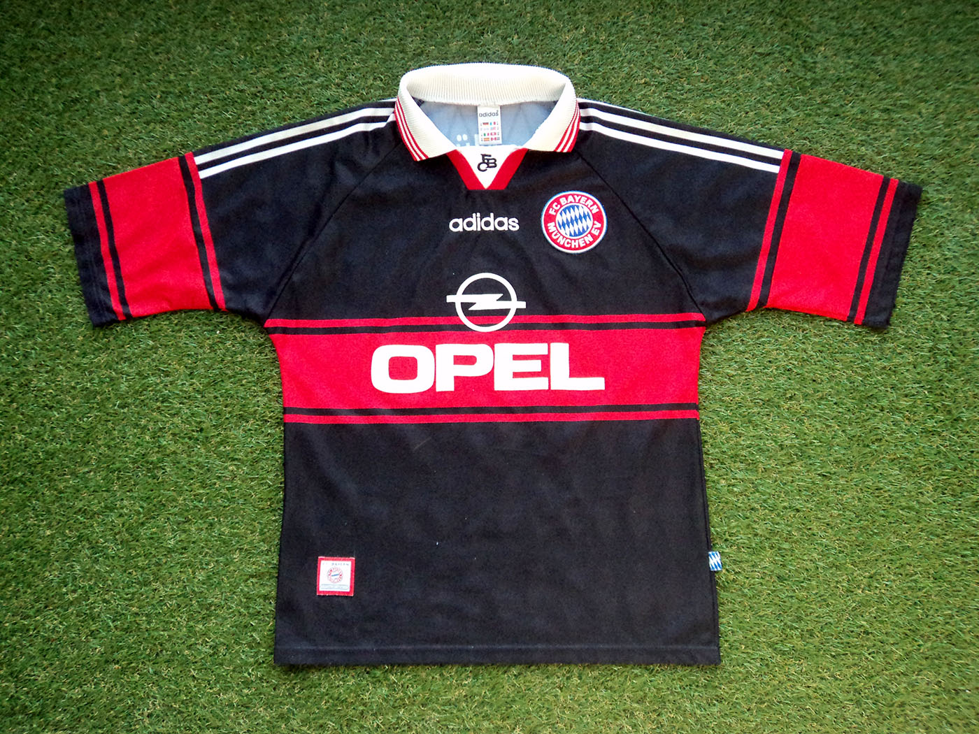 1997-1999 Μπάγερν Μονάχου Εκτός Έδρας Φανέλα - Medium (2)