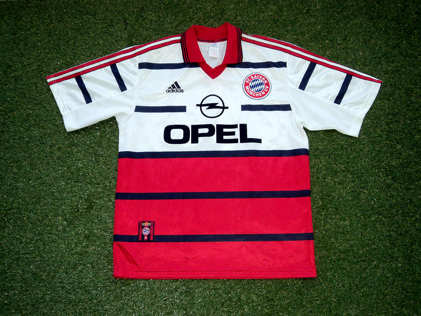 1998-2000 Μπάγερν Μονάχου εκτός έδρας φανέλα - Medium