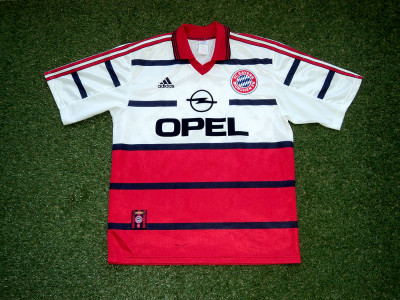 1998-2000 Bayern Munich away shirt - Medium