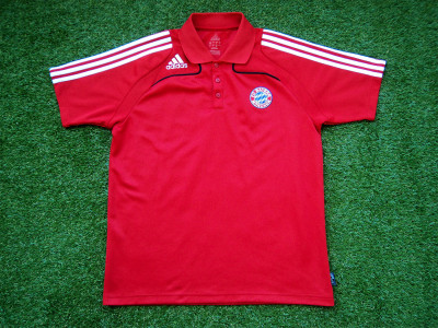 2008-2009 Bayern Munich polo shirt - Large (42" - 44")